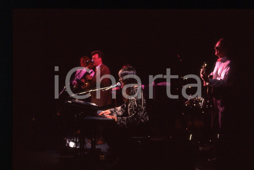 35mm vintage slide* 1991 SANREMO INTERNATIONAL Beverley CRAVEN al Palamusic (20)