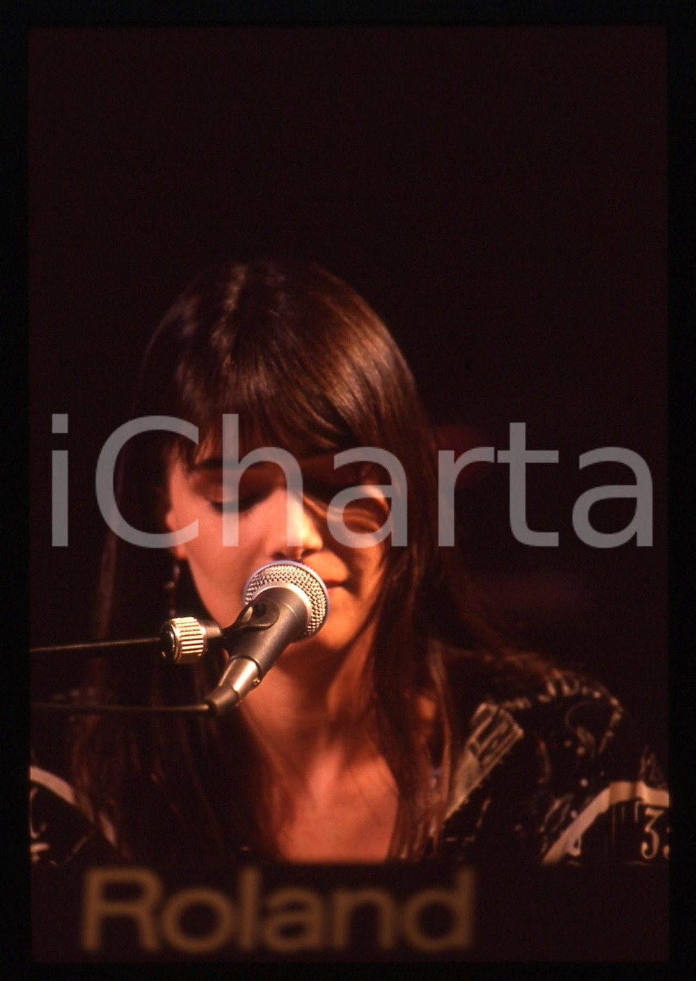 35mm vintage slide* 1991 SANREMO INTERNATIONAL Beverley CRAVEN al Palamusic (34)