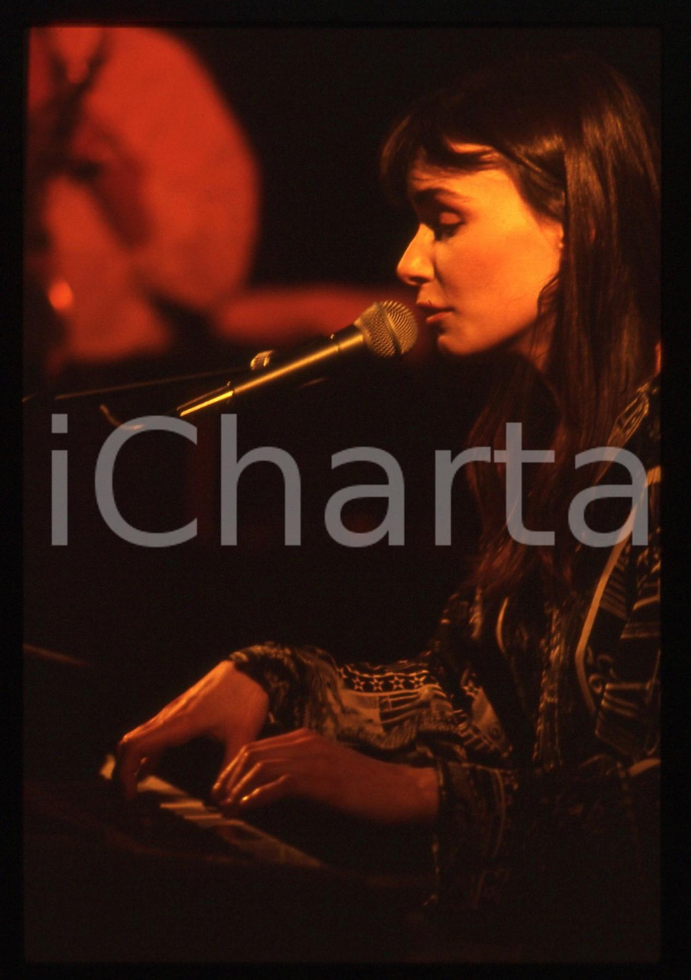 35mm vintage slide* 1991 SANREMO INTERNATIONAL Beverley CRAVEN al Palamusic (40)