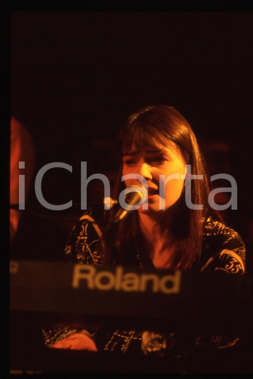 35mm vintage slide* 1991 SANREMO INTERNATIONAL Beverley CRAVEN al Palamusic (36)