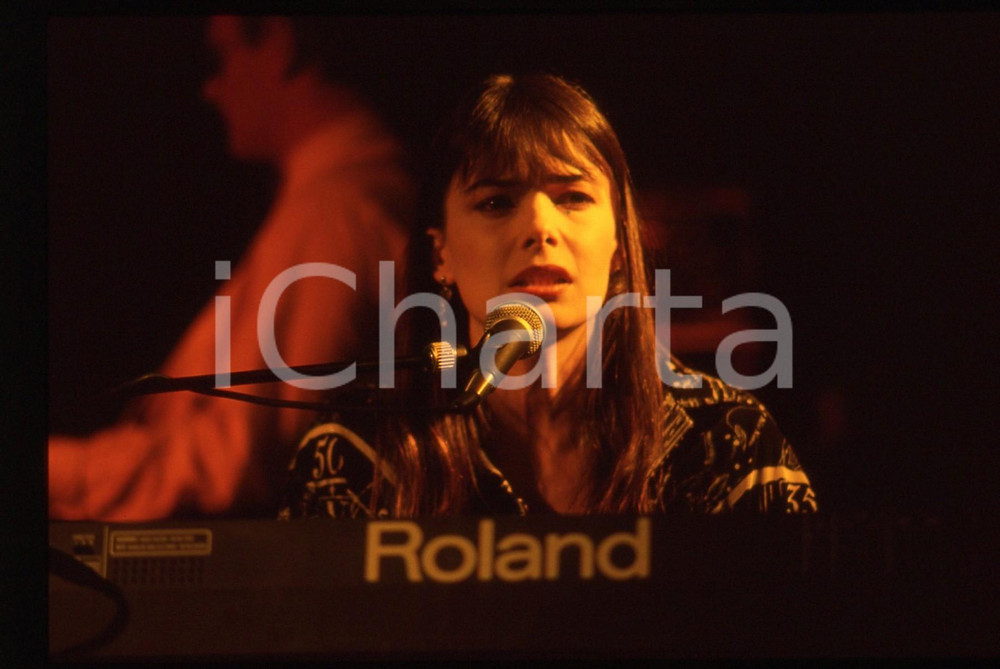 35mm vintage slide* 1991 SANREMO INTERNATIONAL Beverley CRAVEN al Palamusic (28)