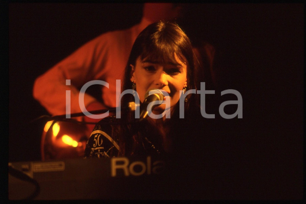 35mm vintage slide* 1991 SANREMO INTERNATIONAL Beverley CRAVEN al Palamusic (63)