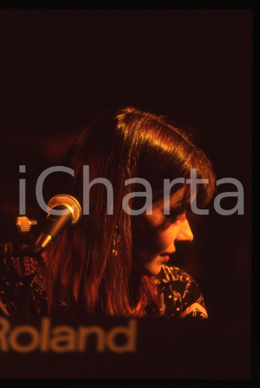 35mm vintage slide* 1991 SANREMO INTERNATIONAL Beverley CRAVEN al Palamusic (87)