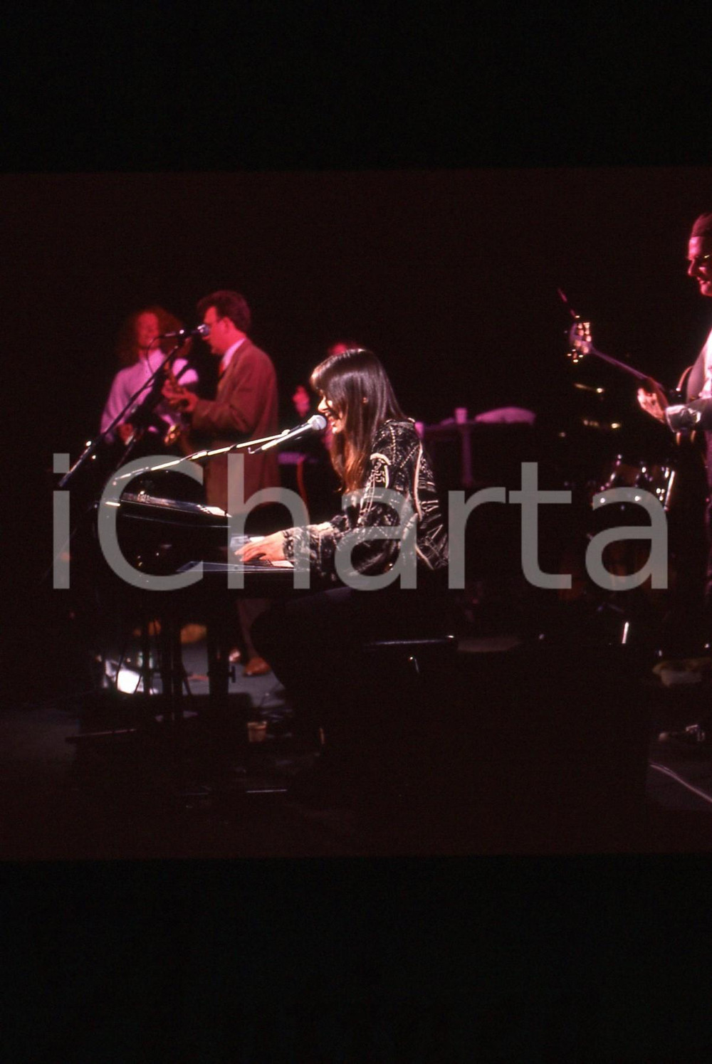 35mm vintage slide* 1991 SANREMO INTERNATIONAL Beverley CRAVEN al Palamusic (74)