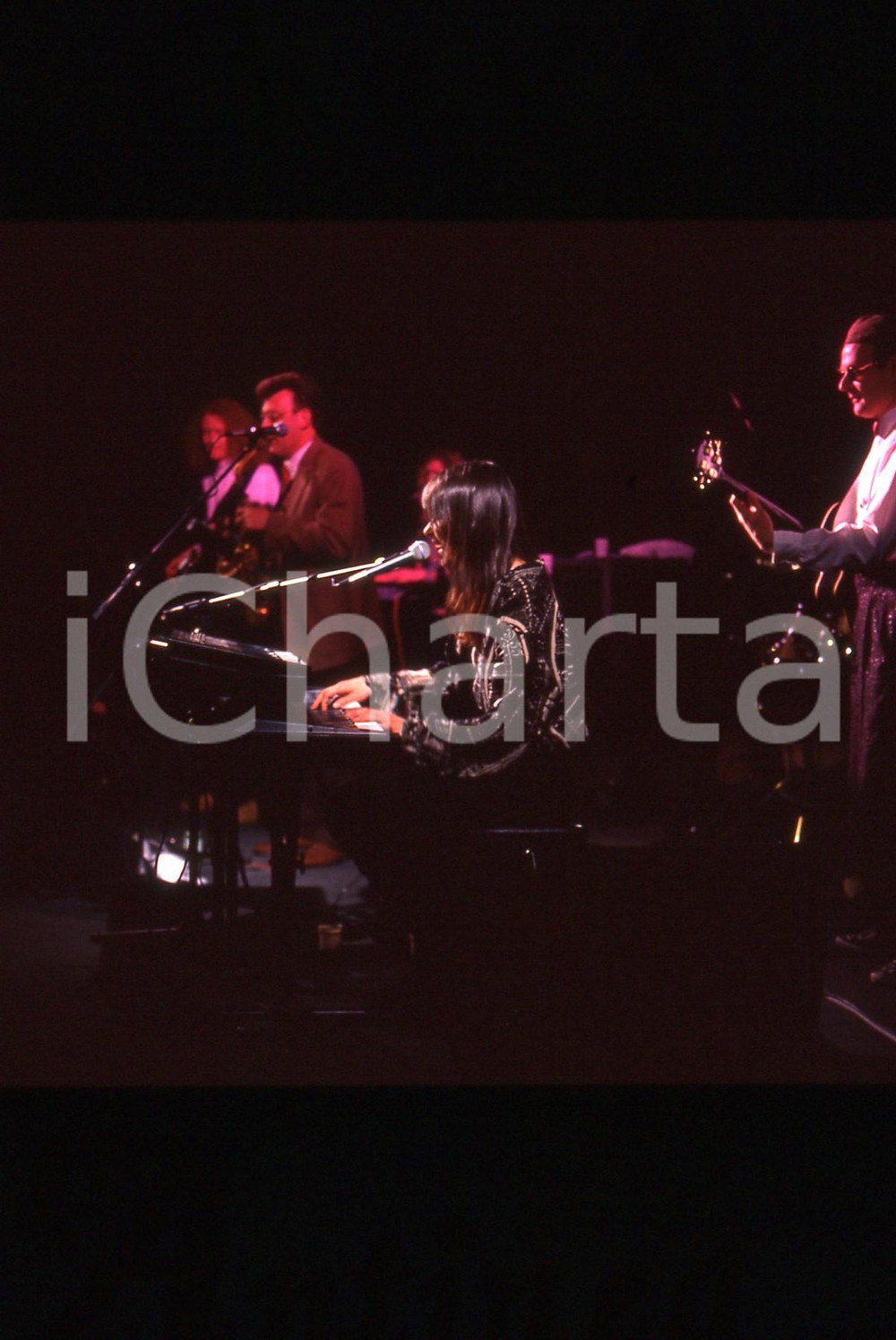 35mm vintage slide* 1991 SANREMO INTERNATIONAL Beverley CRAVEN al Palamusic (68)