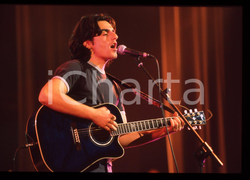 35mm vintage slide* 1999 SANREMO Davide DE MARINIS al Jubilmusic Festival (8)