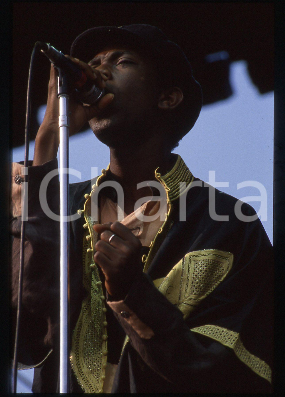 35mm vintage slide* 1988 TORINO Youssou N'DOUR - Human Rights Now tour (3)