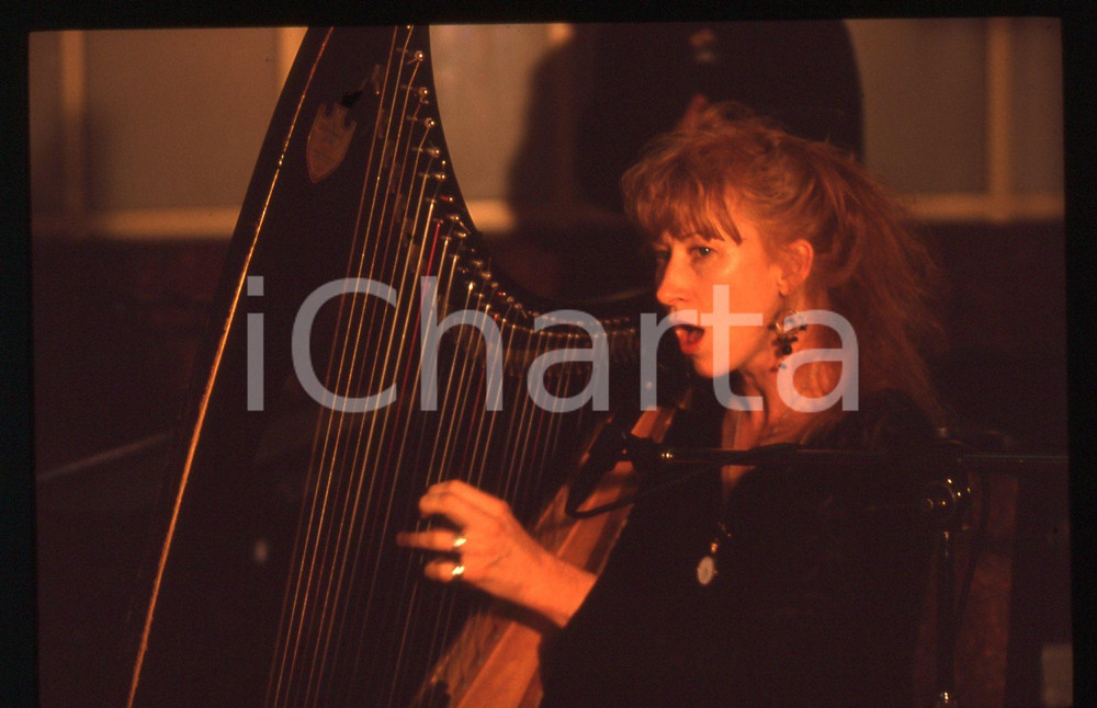 35mm vintage slide* 1995ca MUSICA Loreena McKENNITT Ritratto della musicista 12