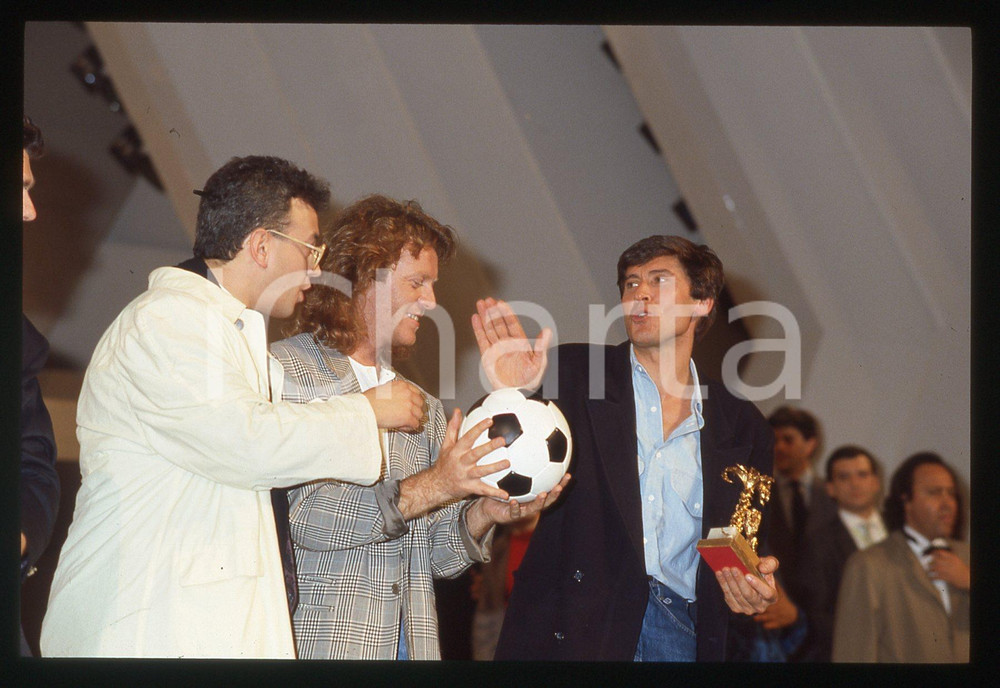 35mm vintage slide* 1987 SANREMO Umberto TOZZI Enrico RUGGERI Gianni MORANDI 5