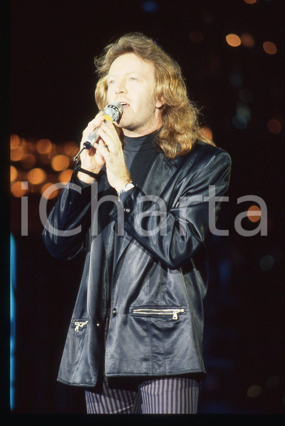 35mm vintage slide*1988 RAFFAELLA CARRA' SHOW Umberto TOZZI in concerto (6)