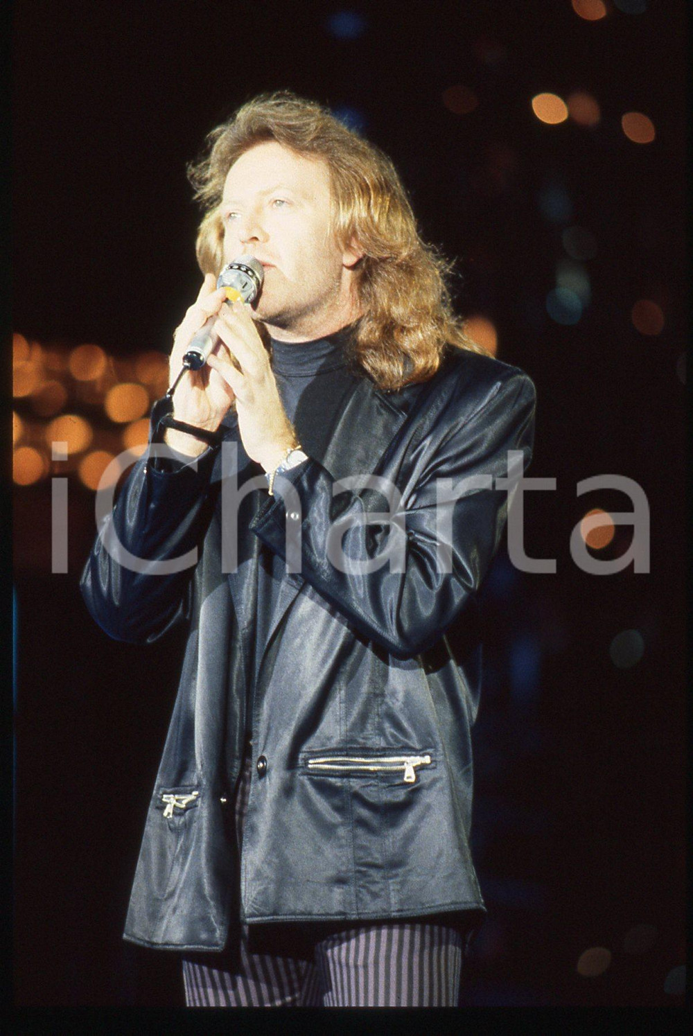 35mm vintage slide*1988 RAFFAELLA CARRA' SHOW Umberto TOZZI in concerto (8)