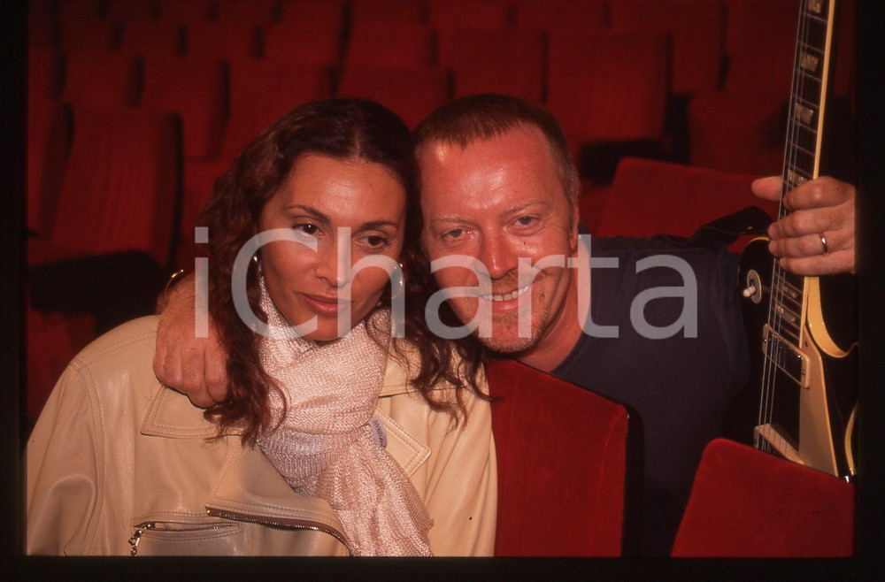 35mm vintage slide* 1995ca ITALIA MUSICA Umberto TOZZI Ritratto del cantante 7