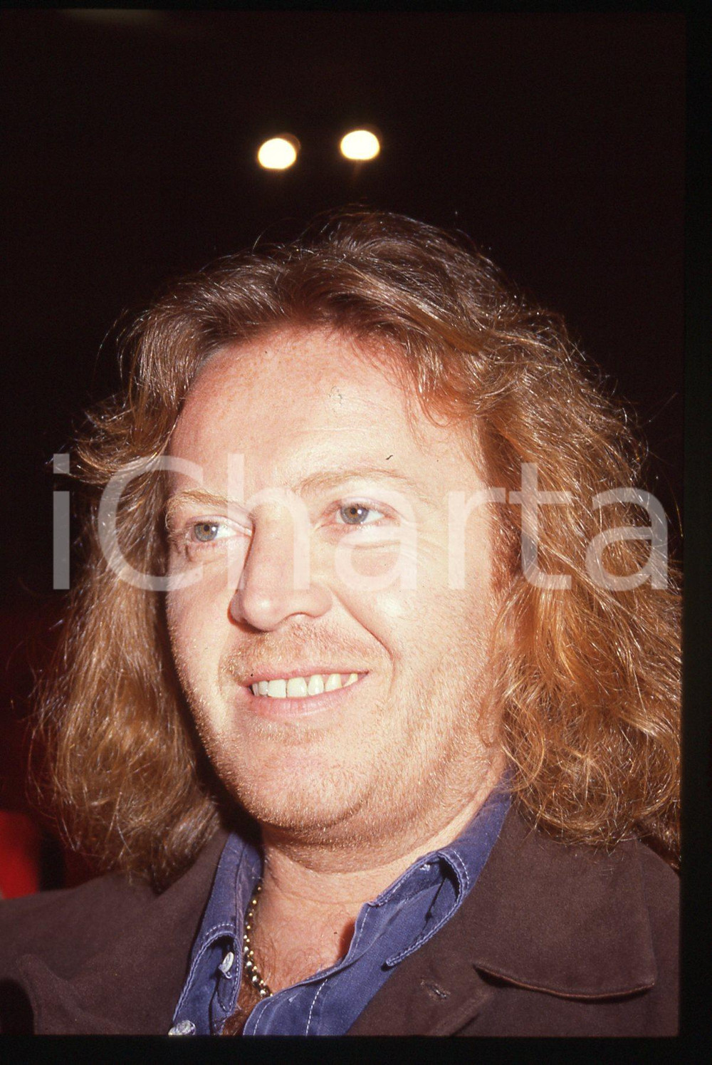 35mm vintage slide* 1990ca ITALIA COSTUME Umberto TOZZI Ritratto del cantante 3