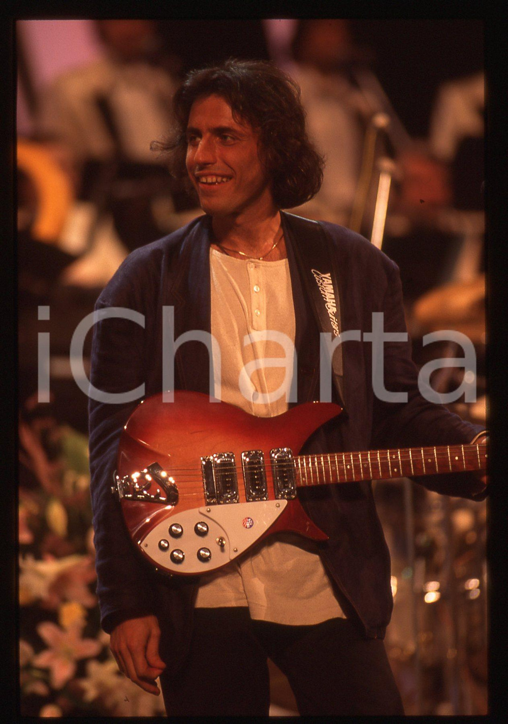 35mm vintage slide* 1995 SANREMO Fedele BOCCASSINI al Teatro Ariston (11)