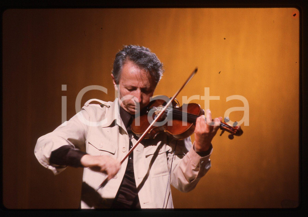 35mm vintage slide* 1980ca ITALIA MUSICA Giusto PIO Ritratto del musicista (4)