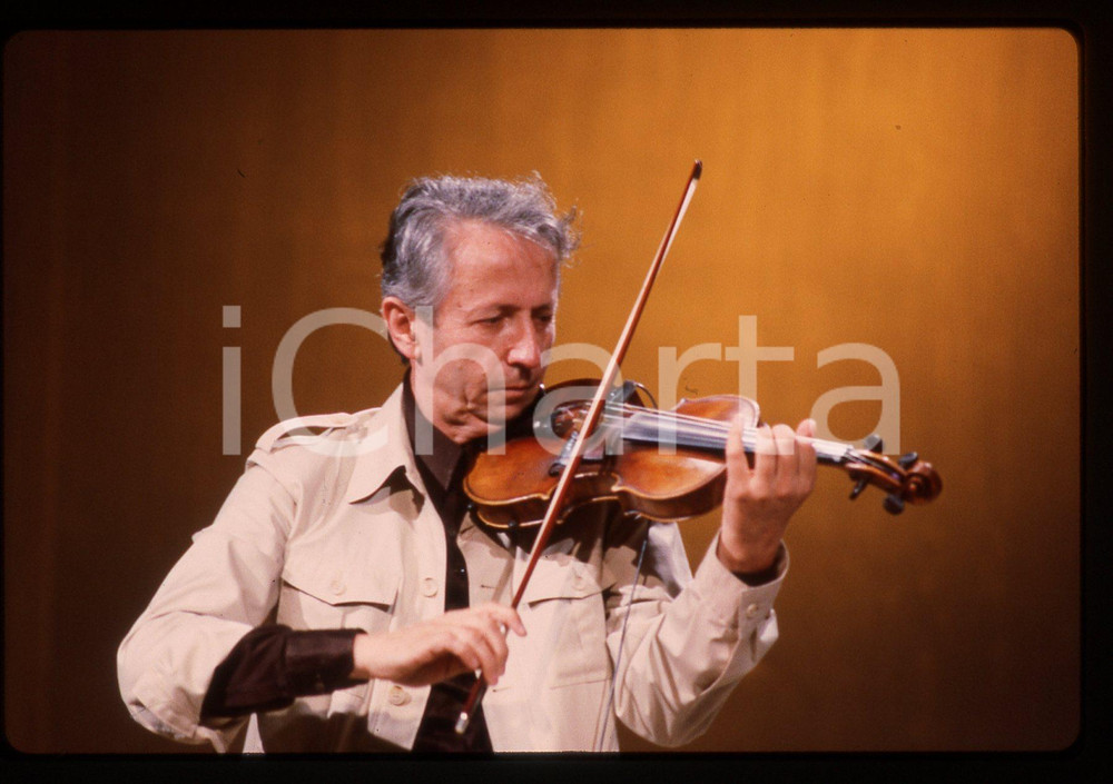 35mm vintage slide* 1980ca ITALIA MUSICA Giusto PIO Ritratto del musicista (5)