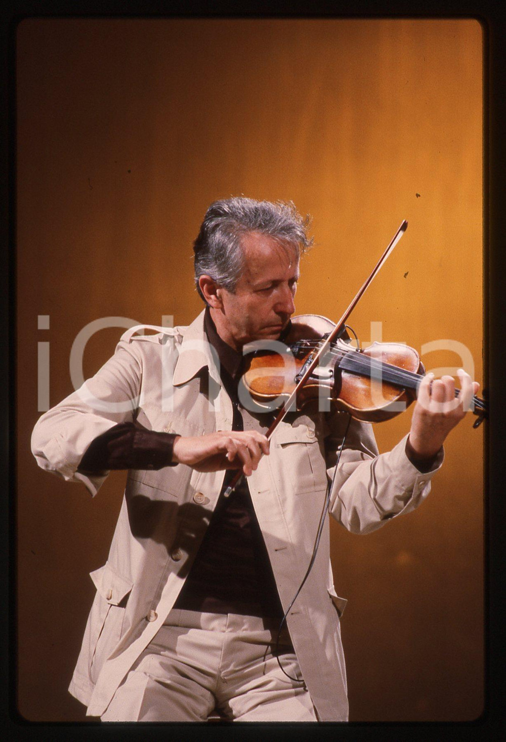 35mm vintage slide* 1980ca ITALIA MUSICA Giusto PIO Ritratto del musicista (8)
