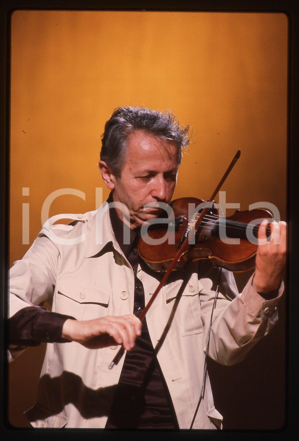 35mm vintage slide* 1980ca ITALIA MUSICA Giusto PIO Ritratto del musicista (9)