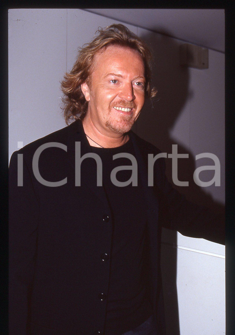 35mm vintage slide* 1995ca ITALIA MUSICA Umberto TOZZI Ritratto del cantante 11