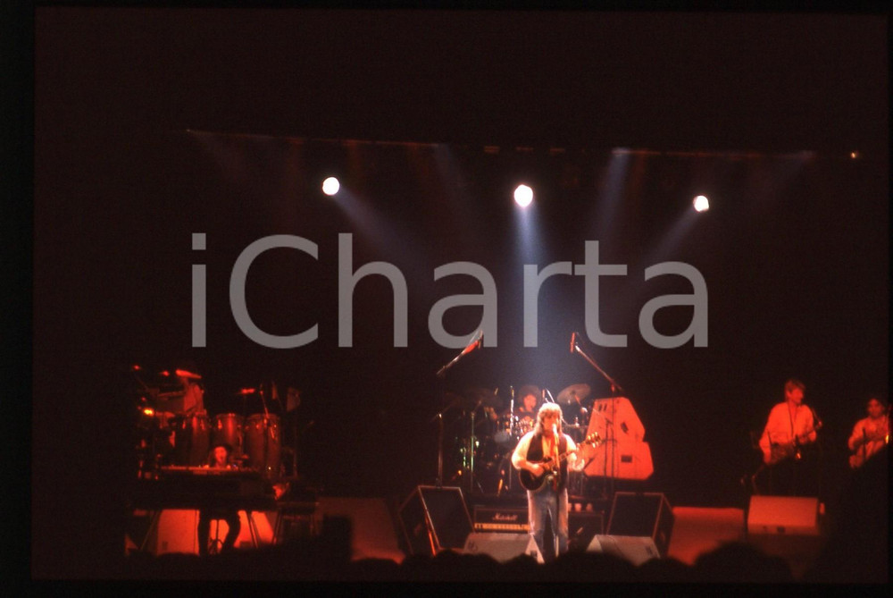 35mm vintage slide* 1985ca ITALIA MUSICA Pino DANIELE in concerto (1)