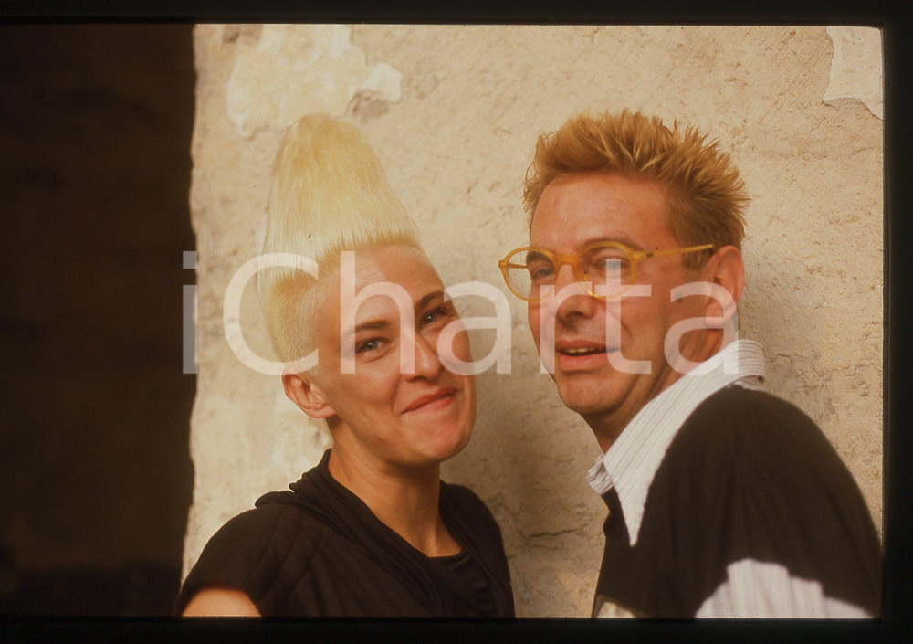 35mm vintage slide* 1980ca VERONA Maurizio ARCIERI Christina MOSER dei KRISMA 27