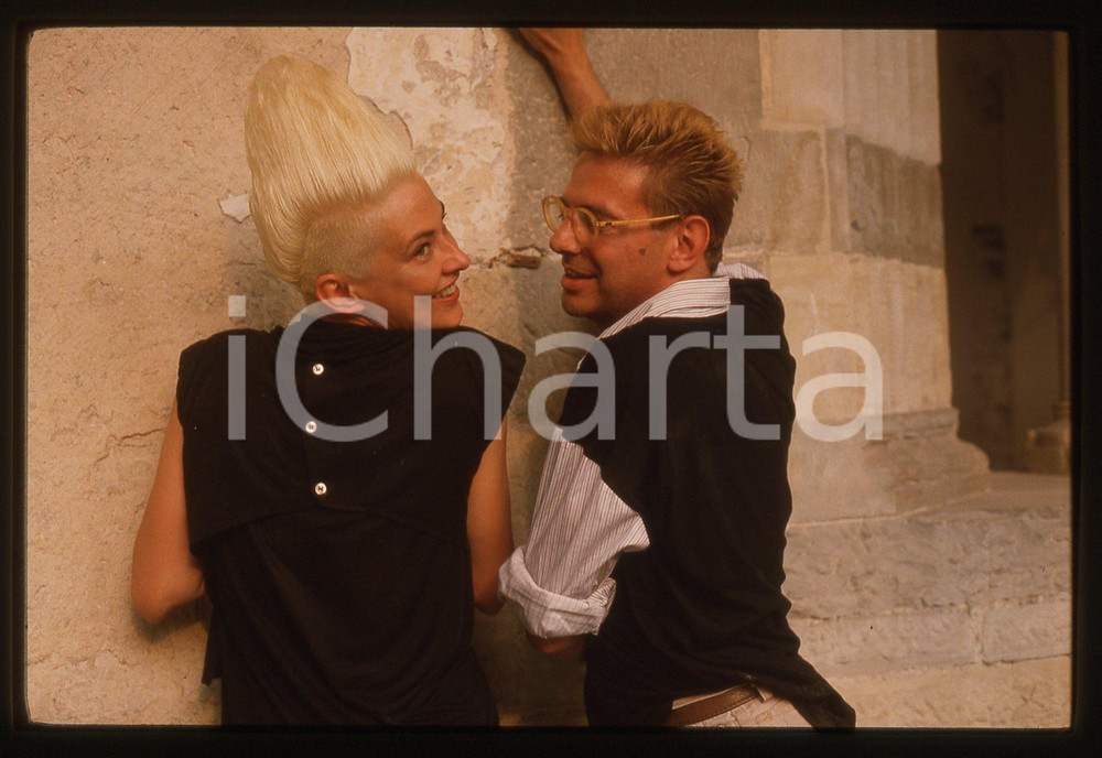 35mm vintage slide* 1980ca VERONA Maurizio ARCIERI Christina MOSER dei KRISMA 29