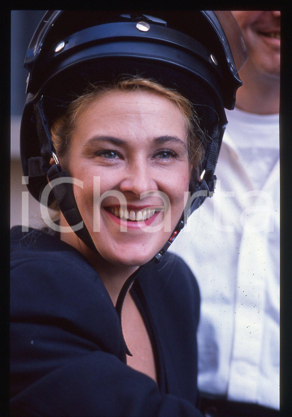 35mm vintage slide* 1990ca COSTUME Christina MOSER dei KRISMA Ritratto (9)