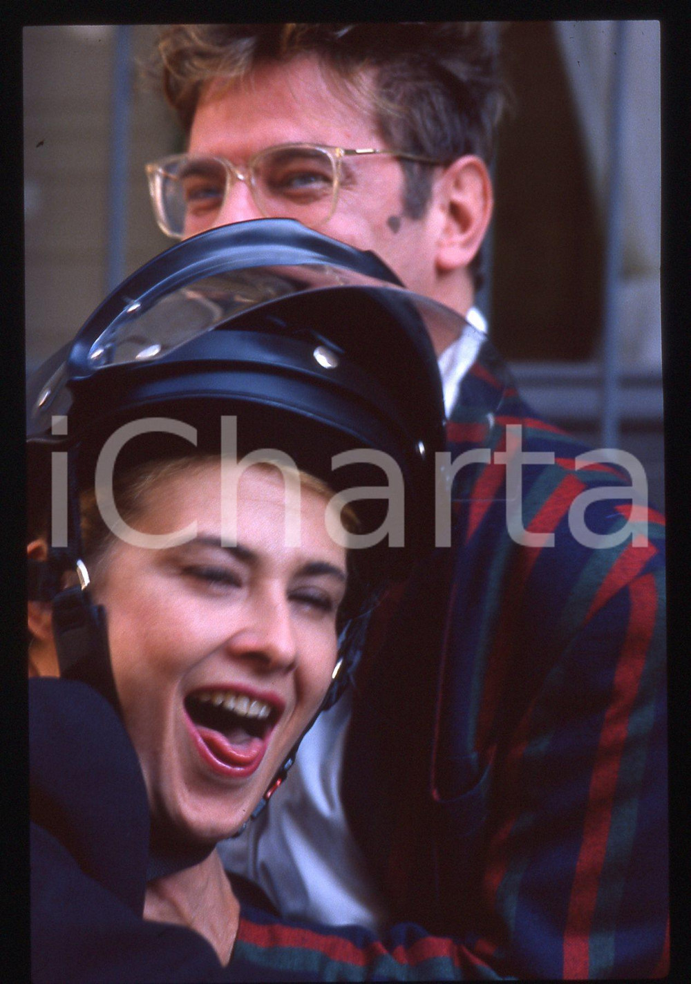35mm vintage slide* 1990ca COSTUME Maurizio ARCIERI Christina MOSER - KRISMA 7