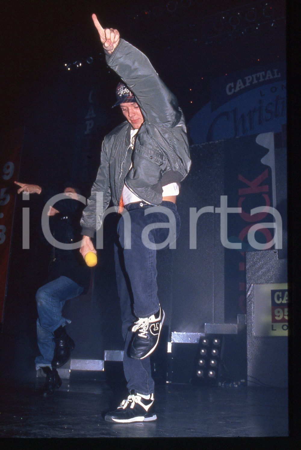35mm vintage slide* 1995ca MUSICA - BAD BOYS INC Matthew PATEMAN in concerto (1)