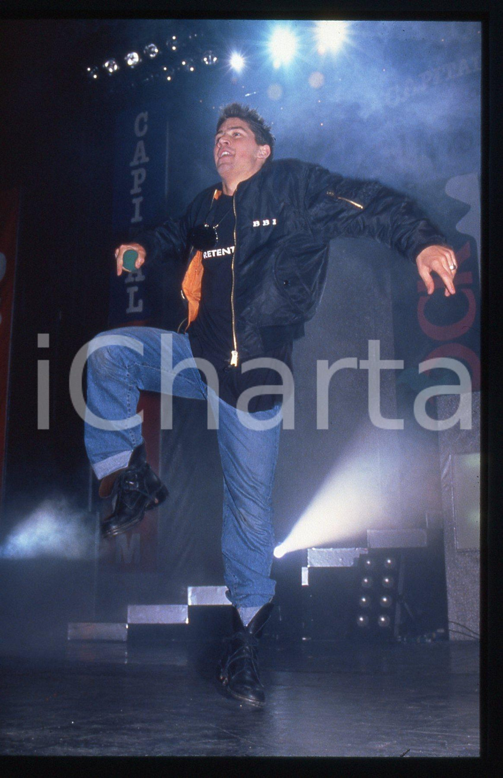 35mm vintage slide* 1995ca MUSICA - BAD BOYS INC David W. ROSS in concerto (2)