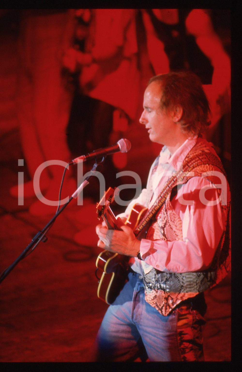 35mm vintage slide* 1988 MUSICA Robby KRIEGER "Night Of The Guitar Tour" (2)