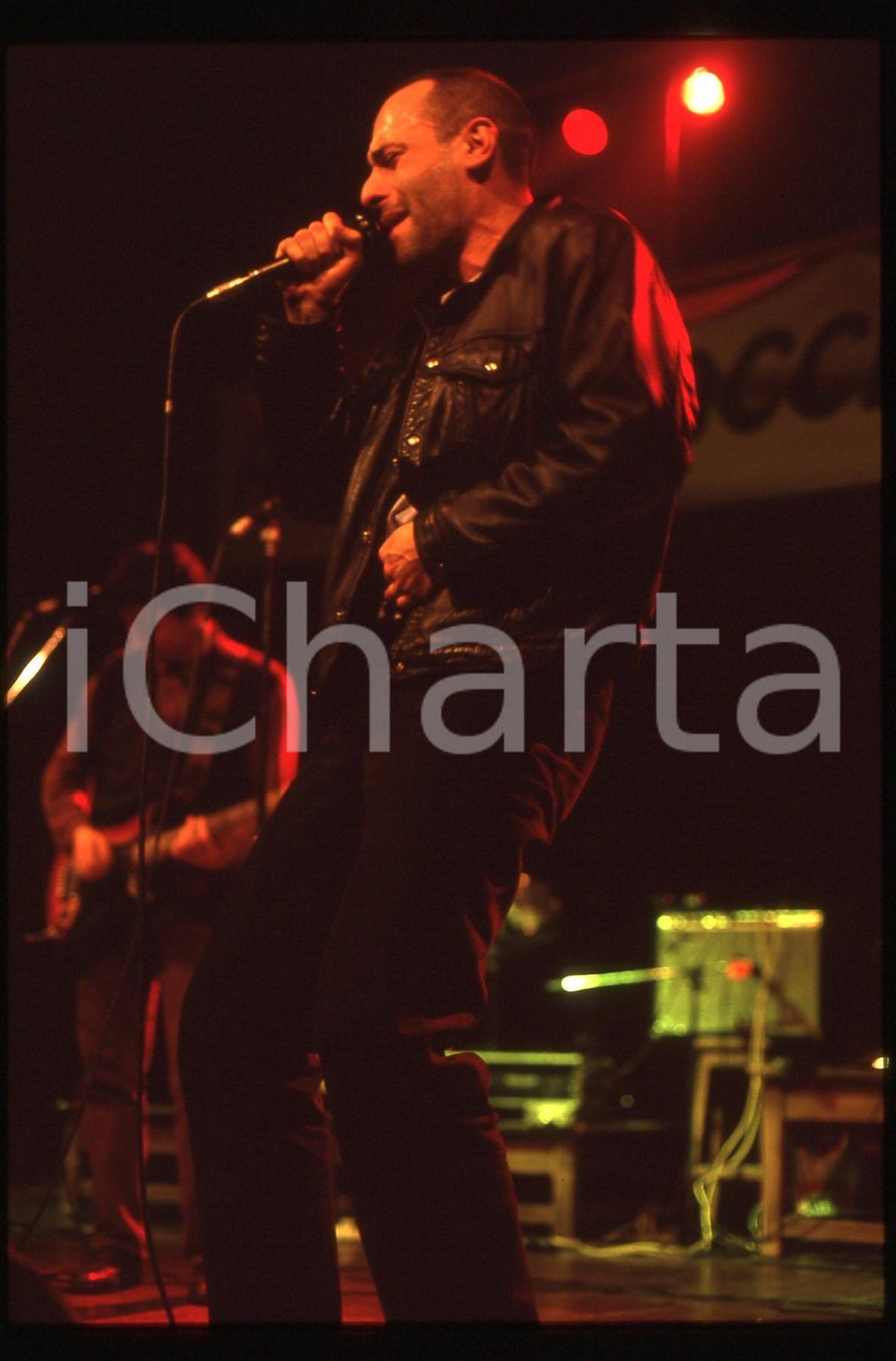 35mm vintage slide* 1995ca ITALIA MUSICA Alessio BERTALLOT - AEROPLANITALIANI (3)