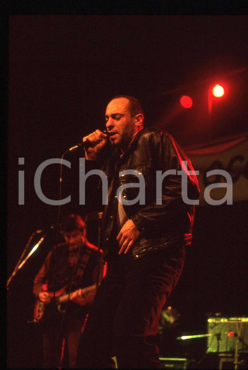 35mm vintage slide* 1995ca ITALIA MUSICA Alessio BERTALLOT - AEROPLANITALIANI 5