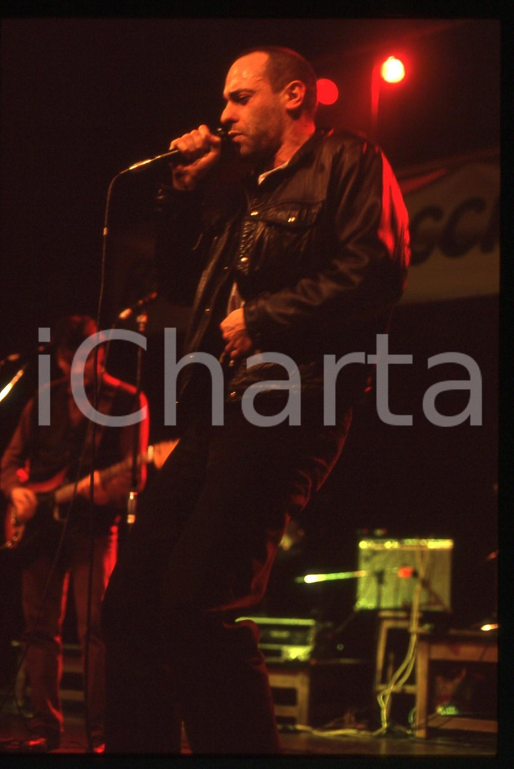 35mm vintage slide* 1995ca ITALIA MUSICA Alessio BERTALLOT - AEROPLANITALIANI 6