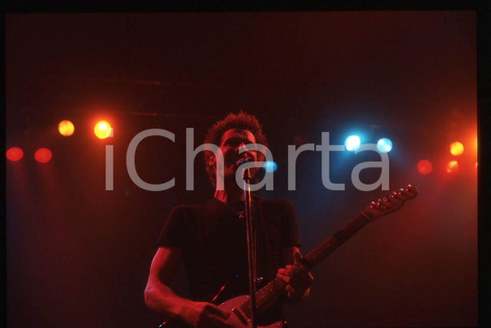 35mm vintage slide* 1995ca MUSICA Chris CORNELL dei SOUNDGARDEN in concerto (7)