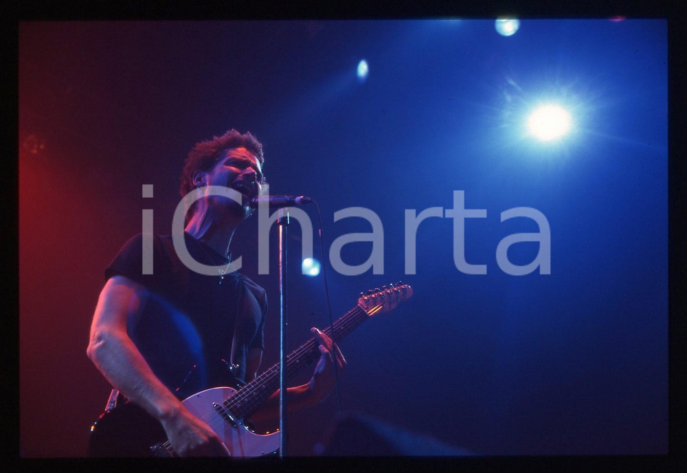 35mm vintage slide* 1995ca MUSICA Chris CORNELL dei SOUNDGARDEN in concerto (8)