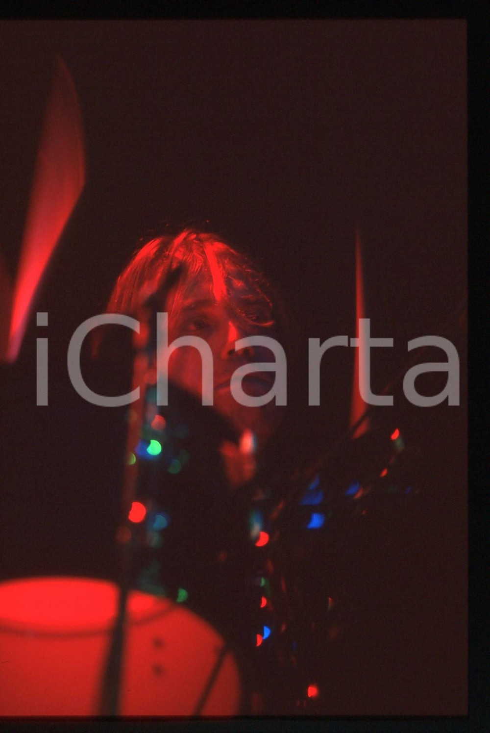 35mm vintage slide* 1995ca MUSICA Matt CAMERON dei SOUNDGARDEN in concerto (1)