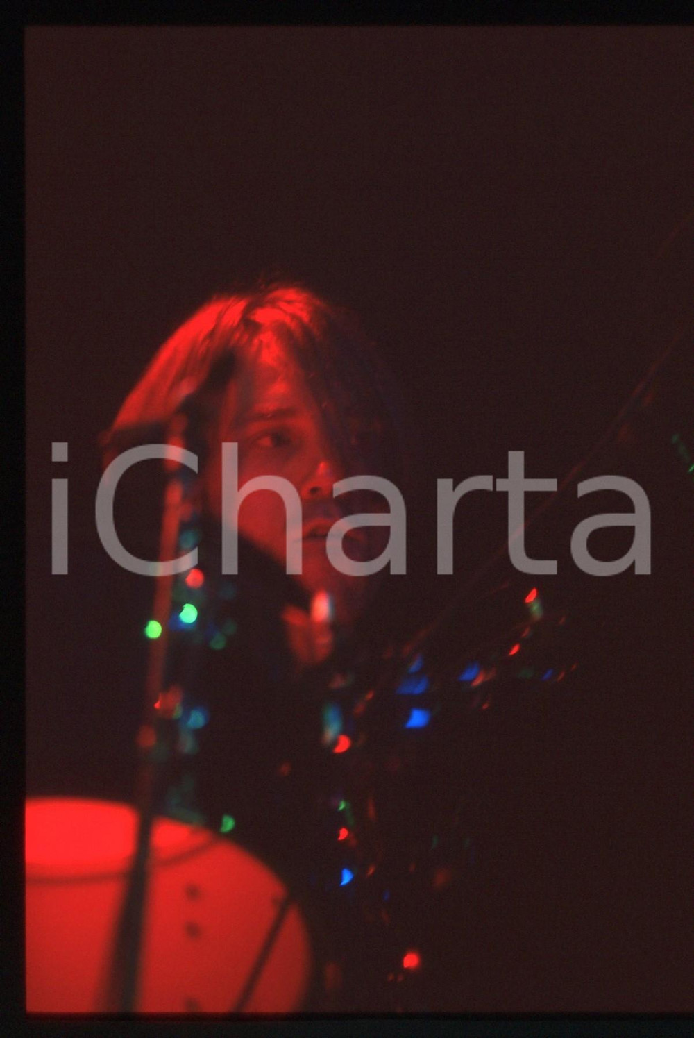 35mm vintage slide* 1995ca MUSICA Matt CAMERON dei SOUNDGARDEN in concerto (3)