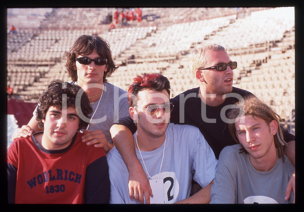 35mm vintage slide* 2000 VERONA - FESTIVALBAR Cesare CREMONINI dei LÙNAPOP (4)