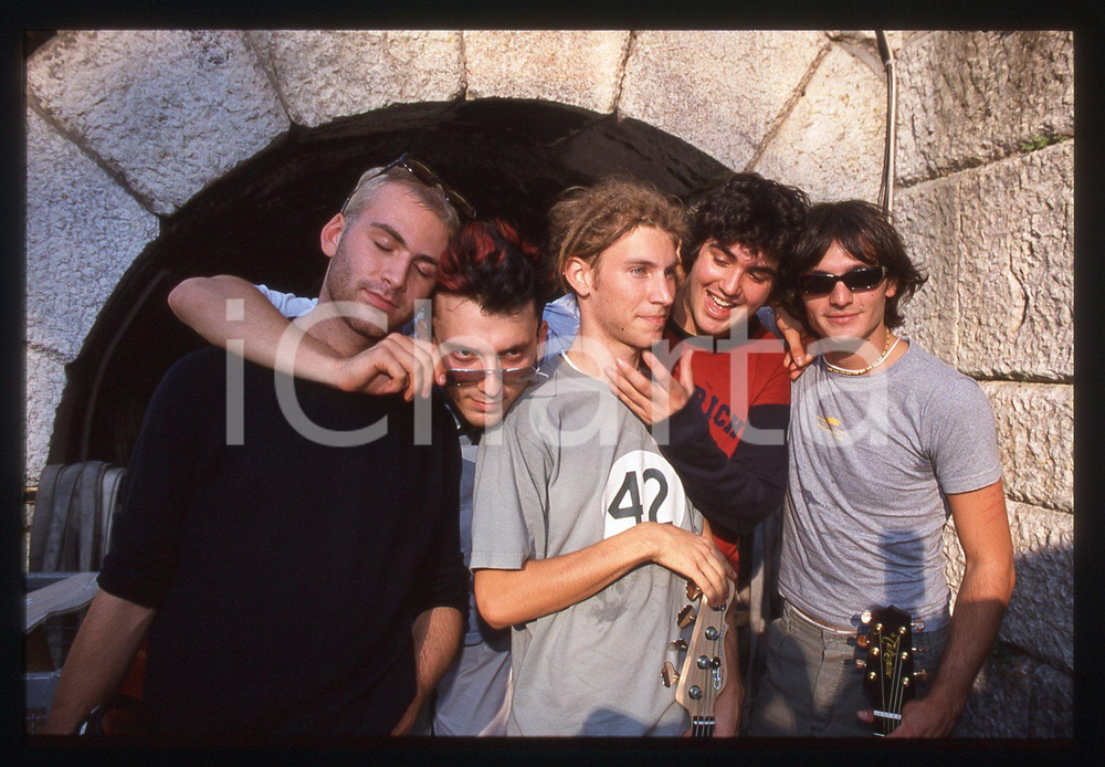 35mm vintage slide* 2000 VERONA - FESTIVALBAR Cesare CREMONINI dei LÙNAPOP (20)