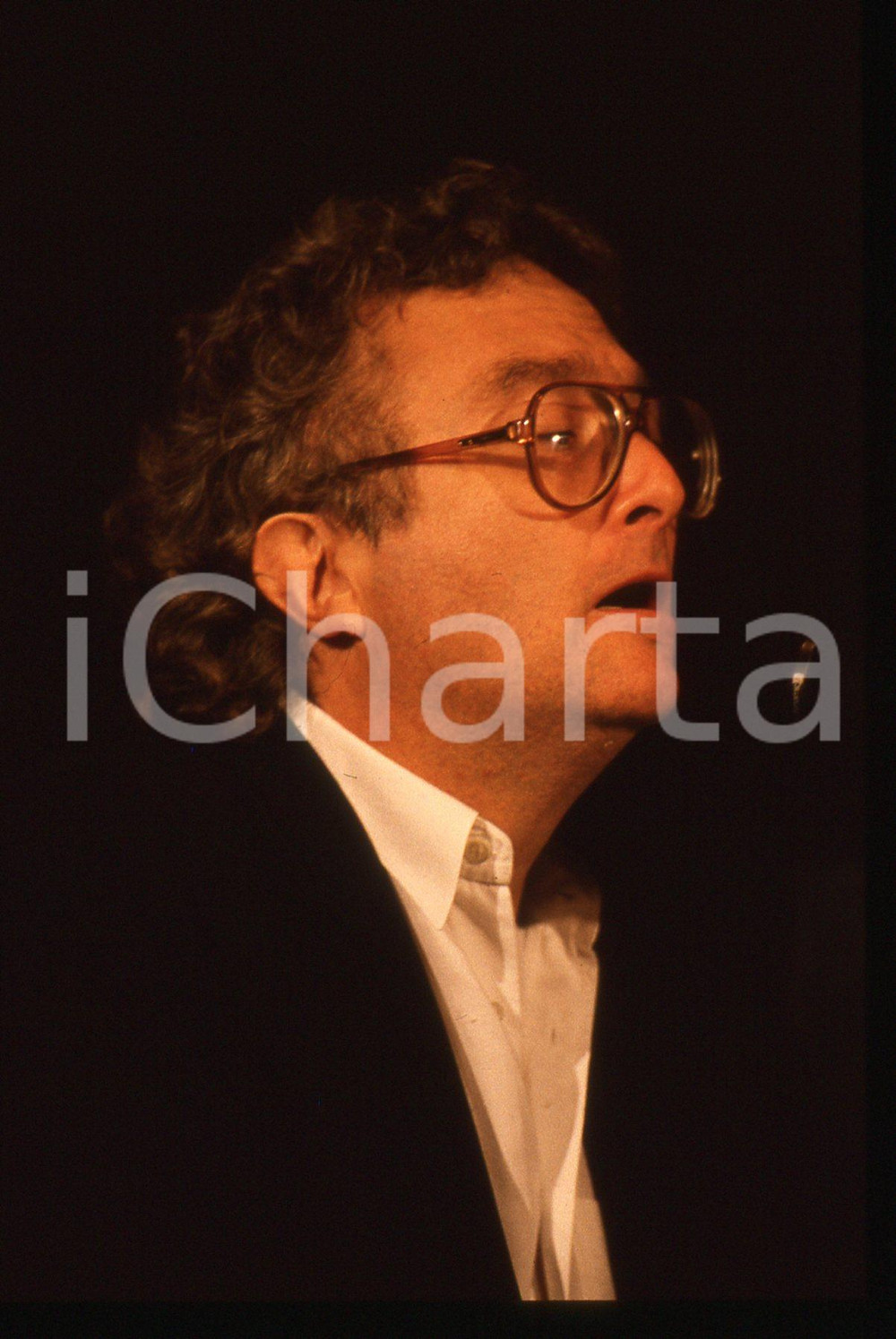 35mm vintage slide* 1989 SANREMO  Randy NEWMAN al CLUB TENCO Ritratto (7)