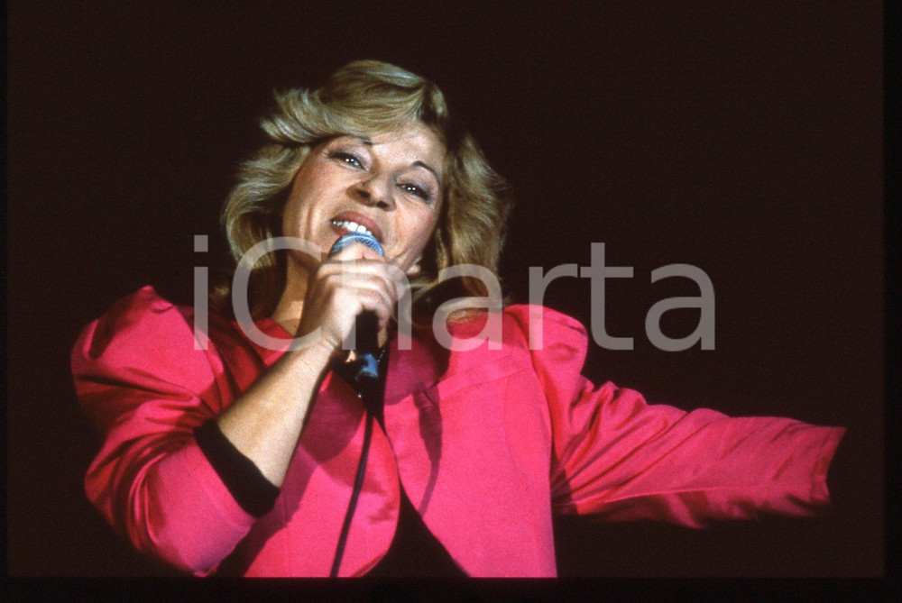 35mm vintage slide* 1990ca MUSICA Nicole GRISONI "NICOLETTA" Ritratto (1)