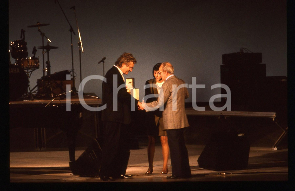 35mm vintage slide* 1989 SANREMO  Randy NEWMAN al CLUB TENCO Ritratto (19)