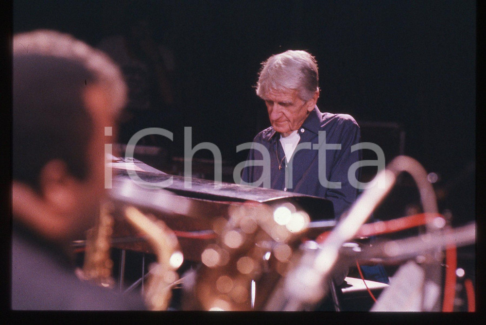 35mm vintage slide* 1990ca MUSICA Gil EVANS in concerto - Ritratto (3)