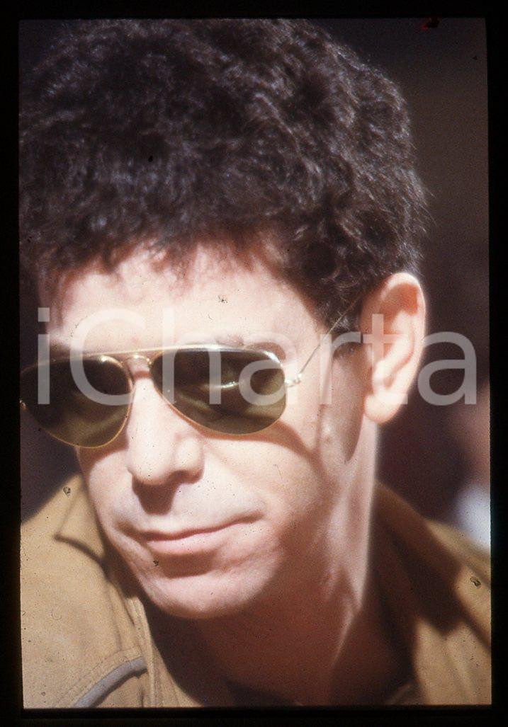 35mm vintage slide - 1982 MUSICA Lou REED Ritratto dell'artista