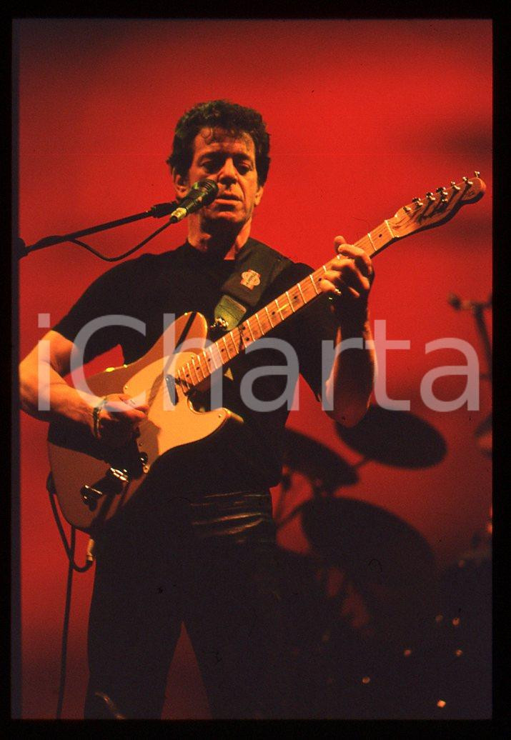 35mm vintage slide - 2000 MILANO Lou REED in concerto all'Alcatraz