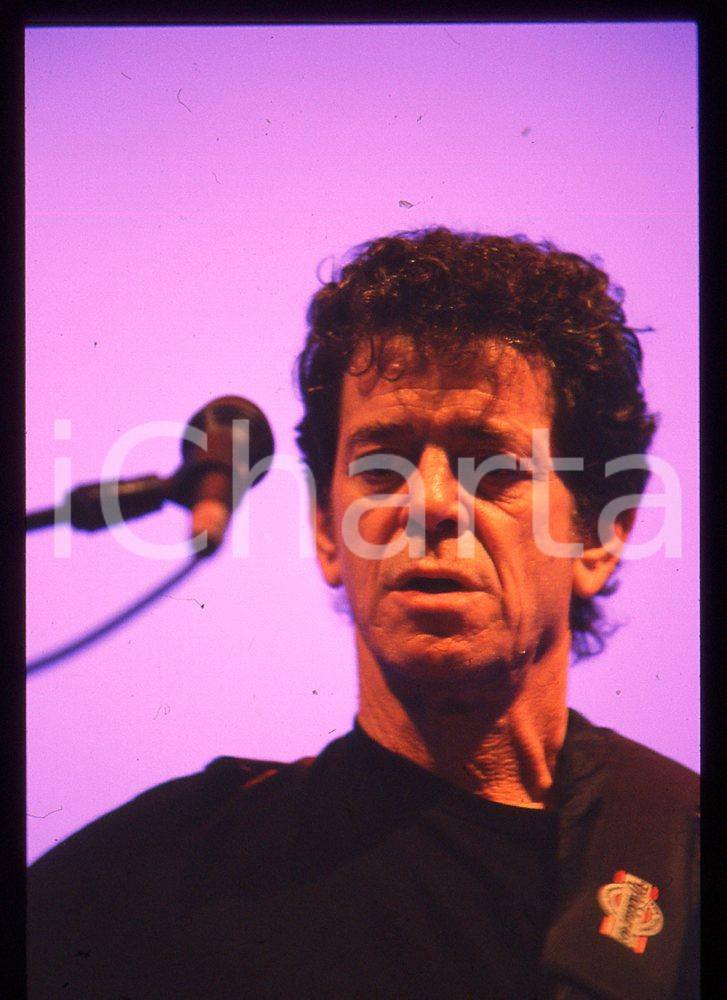 35mm vintage slide - 2000 MILANO Lou REED in concerto all'Alcatraz (1)