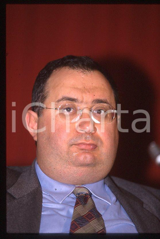 35mm vintage slide* 1994 GIUSEPPE BENEDETTO convegno partito liberale