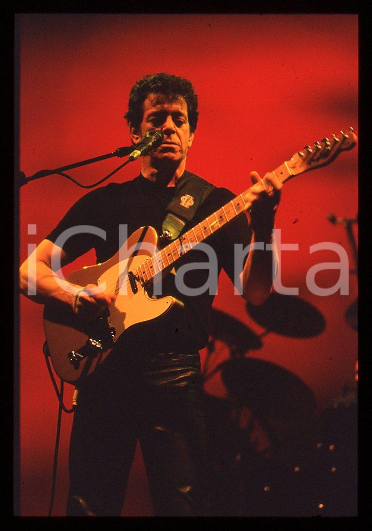 35mm vintage slide - 2000 MILANO Lou REED in concerto all'Alcatraz (2)