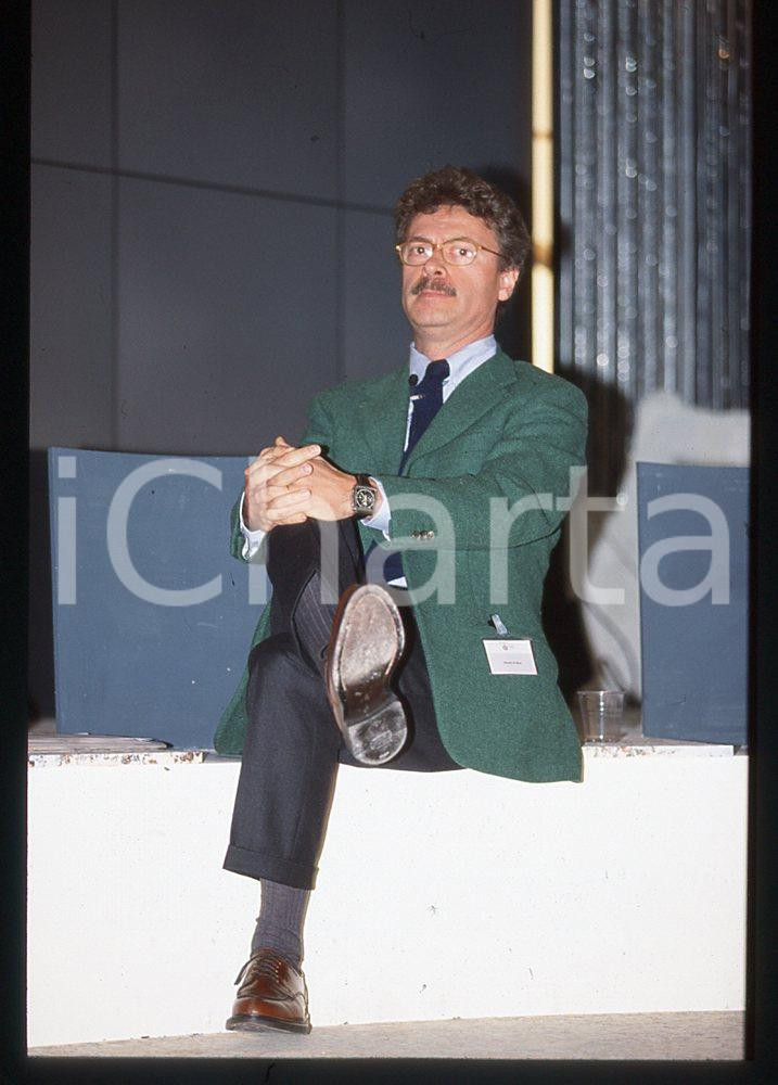 35mm vintage slide* MILANO Ottavio DI BLASI ritratto dell'architetto